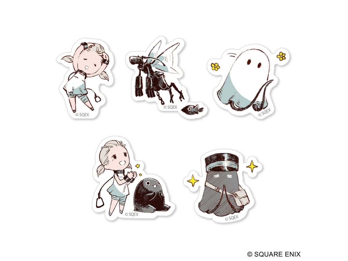 NieR Re[in]carnationステッカーセット ミニキャラ