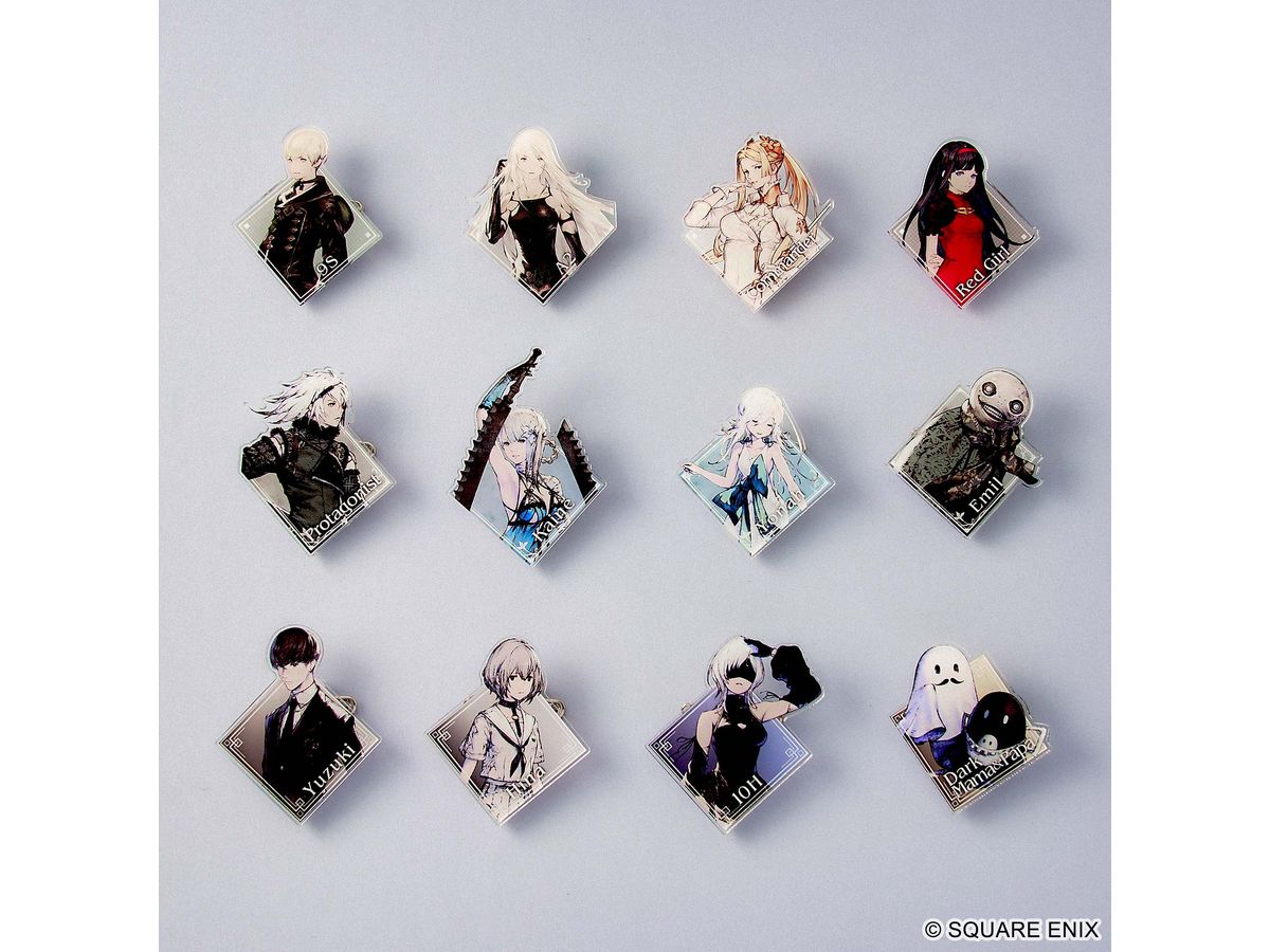 NieR Series アクリルバッジコレクションVol. 2 1Box 12pcs