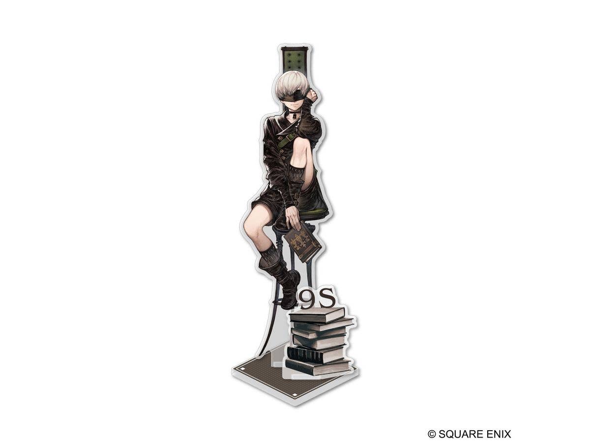 SQUARE ENIX - ニーアオートマタ9Sヨルハ九号Ｓ型ミニぬいぐるみ Amazon.co.jp: スクウェア・エニックス ニーア オートマタ 9S