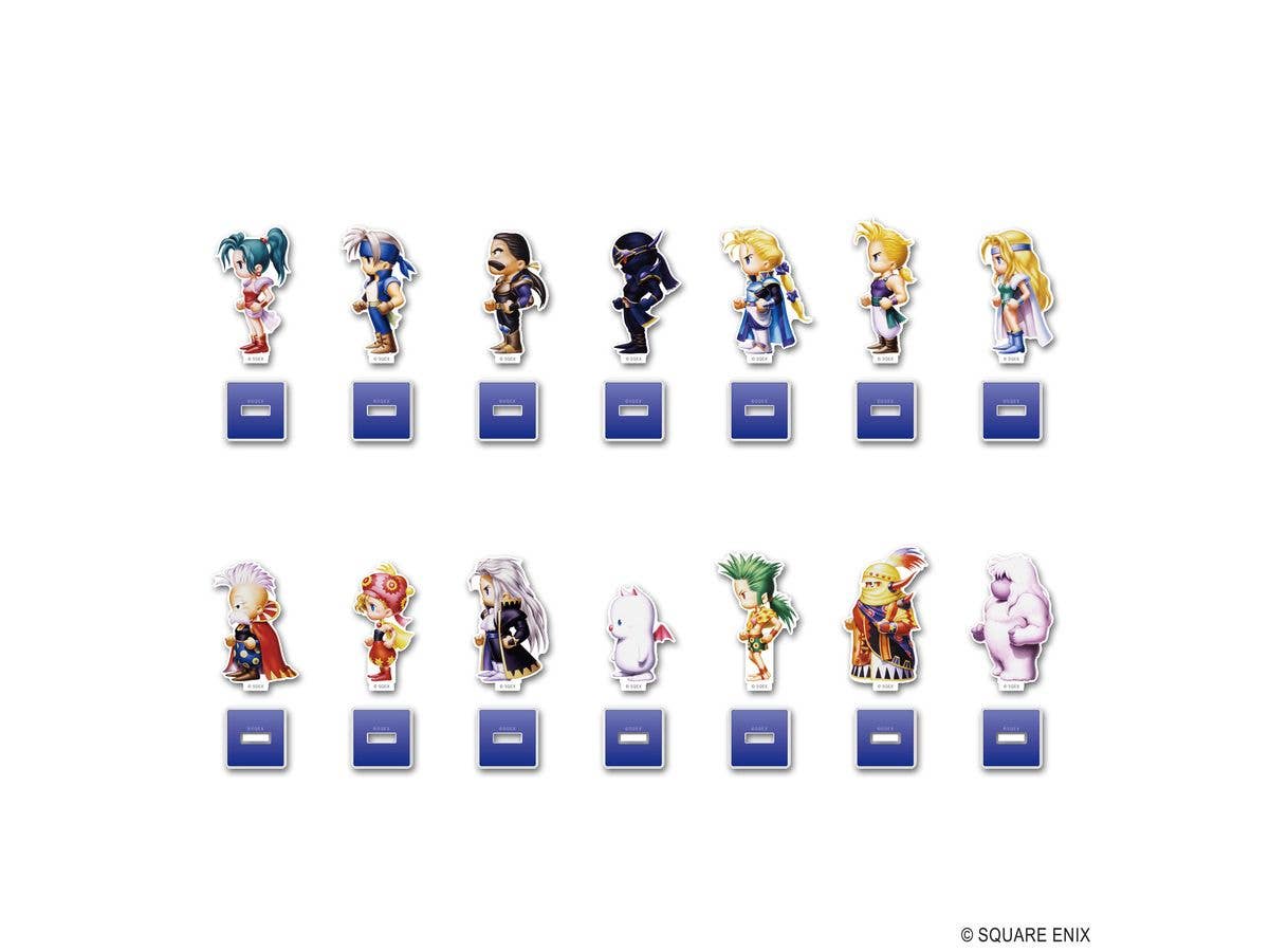 ファイナルファンタジーVI ミニアクリルスタンド コレクション 1Box 14pcs