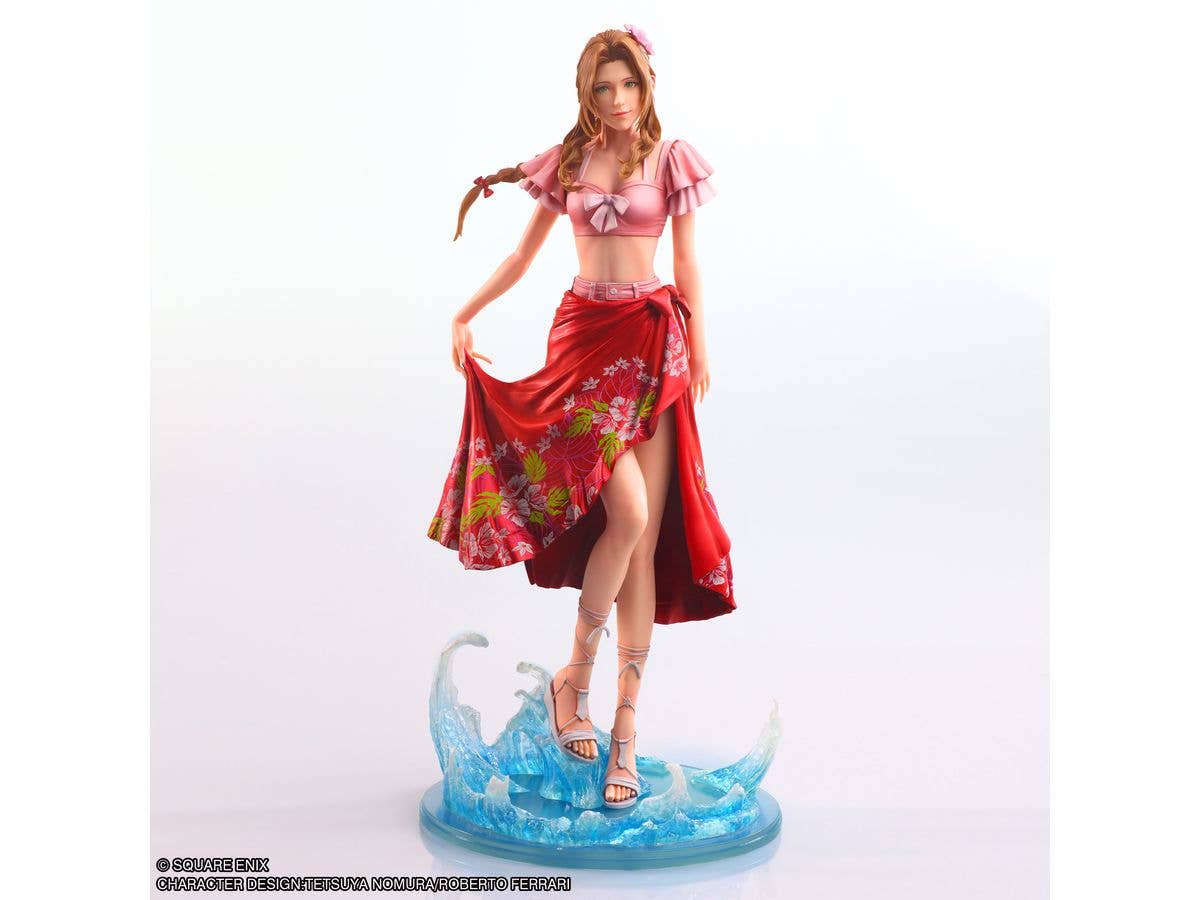 ファイナルファンタジーVIIリバース STATIC ARTS エアリス・ゲインズブール -水着 Ver.-