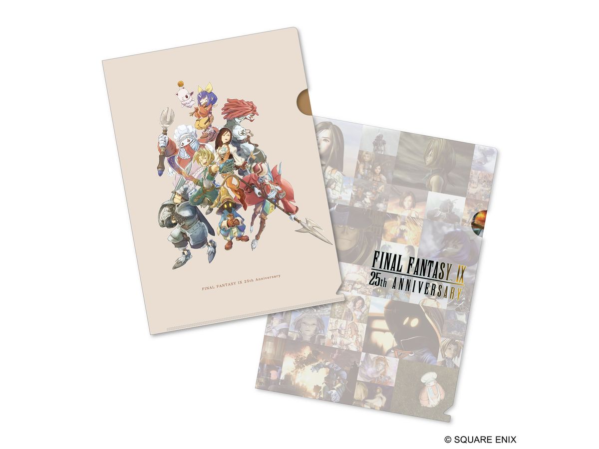 ファイナルファンタジーIX 25th ANNIVERSARY クリアファイルセット (2枚セット)