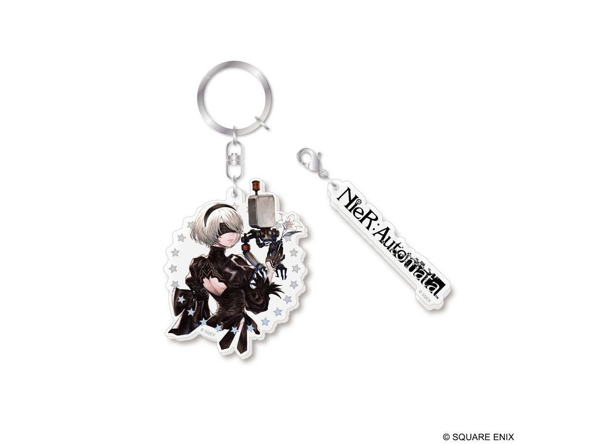 NieR Series 15th Anniversary アクリルキーホルダー2B & ポッド042
