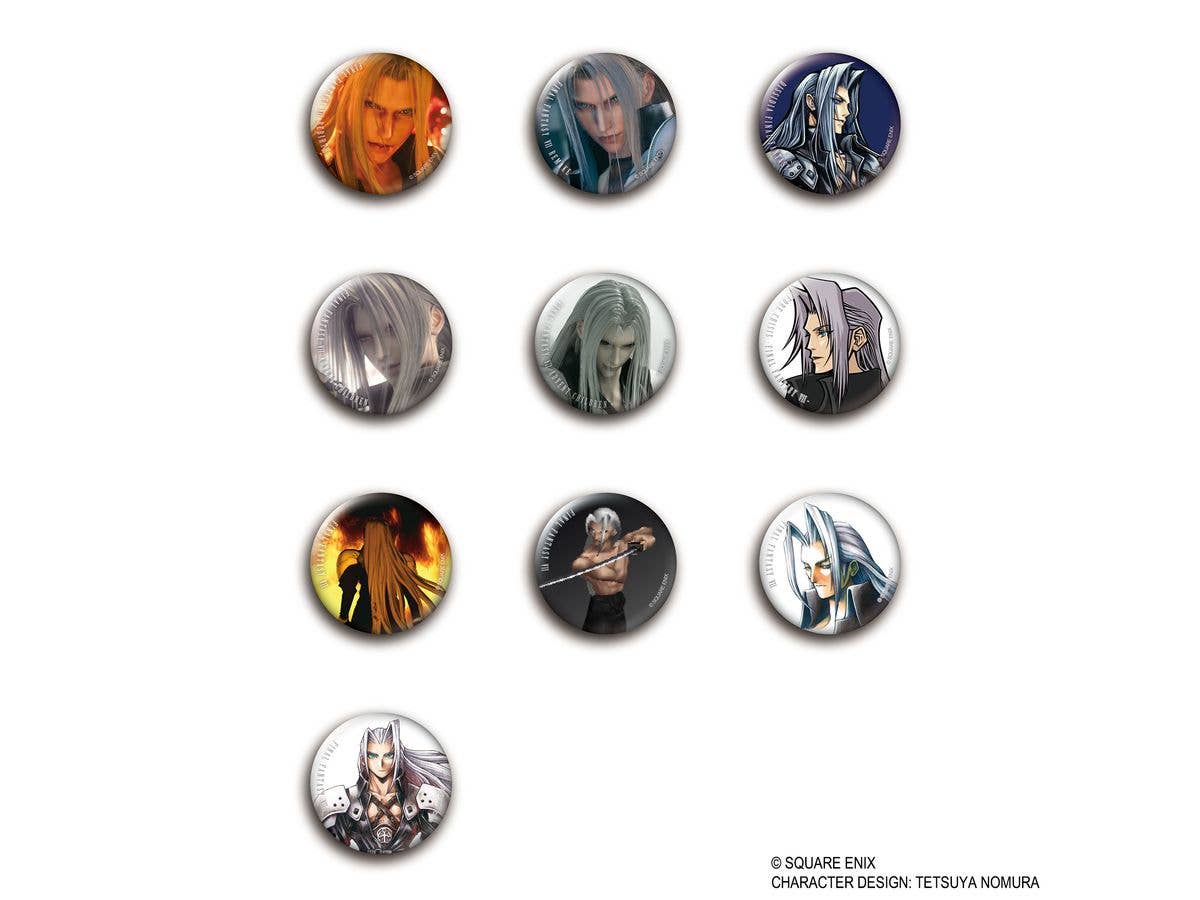 ファイナルファンタジーVII カンバッジコレクション セフィロス Vol. 1 1Box 10pcs