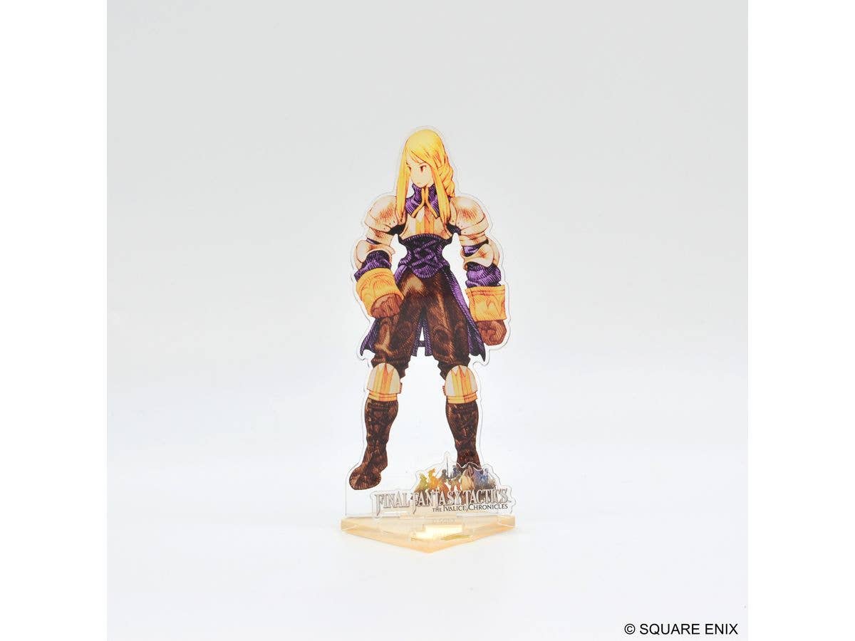 ファイナルファンタジータクティクス アクリルスタンド 騎士アグリアス・オークス