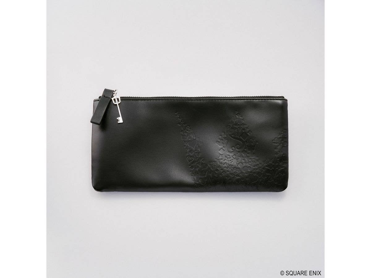 キングダム ハーツ / ステーショナリー フラットペンケース ブラック