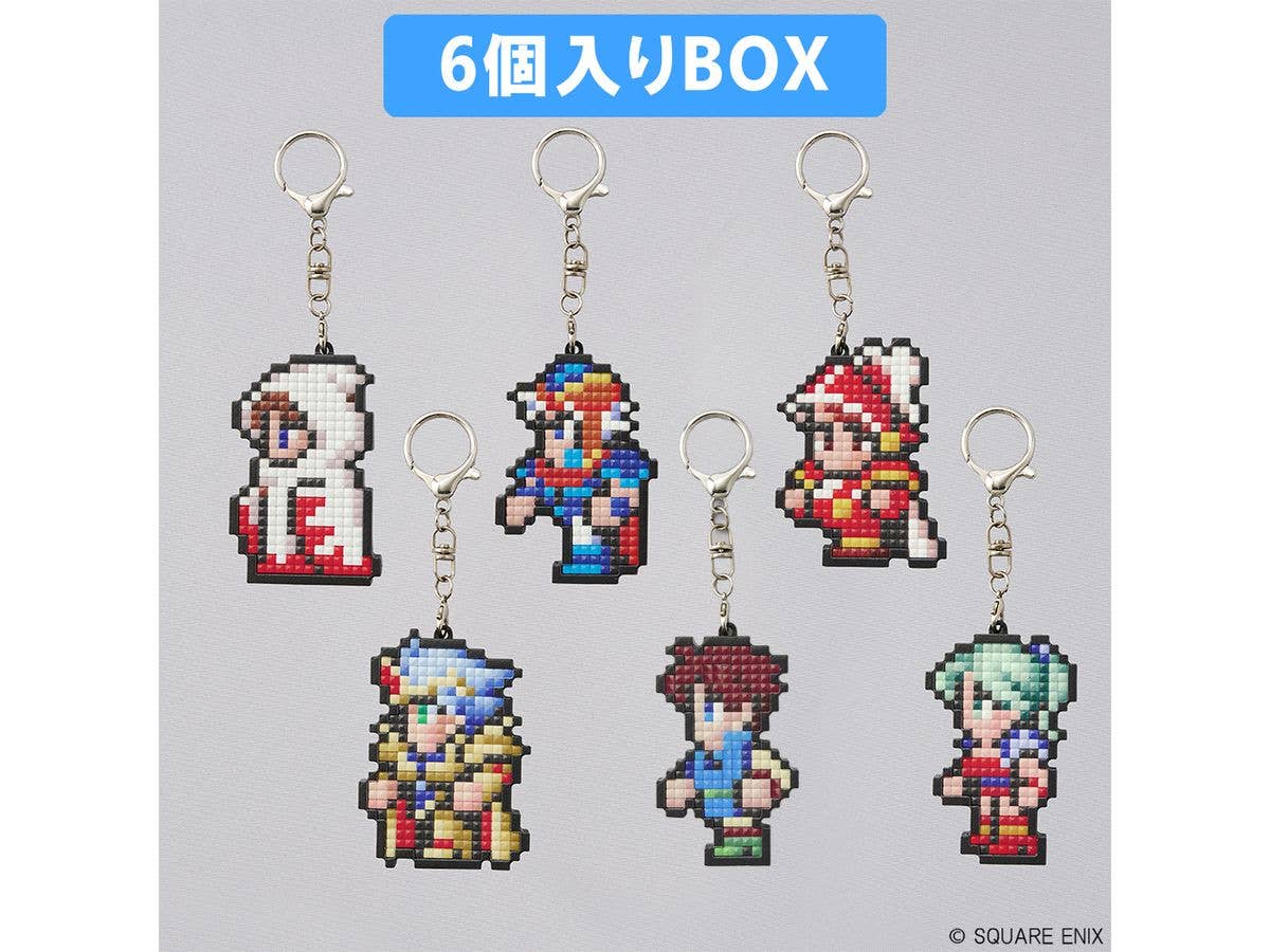 ファイナルファンタジー ピクセルリマスター ビルドチャームコレクション Vol.1 1Box 6pcs