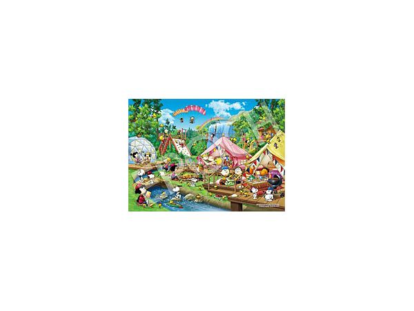 ジグソーパズル: スヌーピー グランピング 500ピース (53 x 38cm)