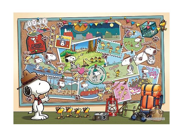 ジグソーパズル スヌーピー ビーグルスカウト 500ピース (53 x 38cm)