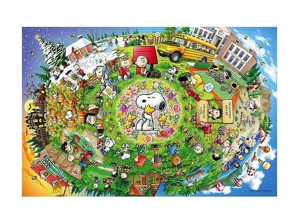 ジグソーパズル: スヌーピー オールスターズ 1000ピース (50cm x 75cm)