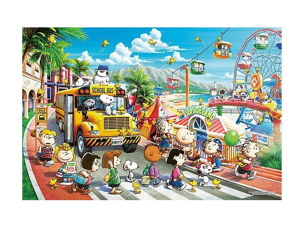 ジグソーパズル: スヌーピー ビーチサイドランド 1000P (50 x 75cm)