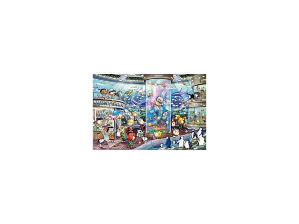 ジグソーパズル: スヌーピー アクアリウム 1000ピース (75 x 50cm)