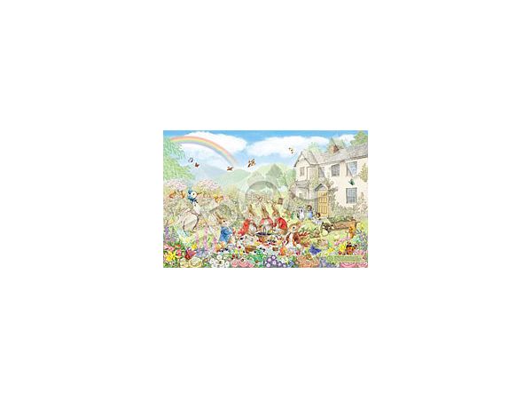 ジグソーパズル: ピーターラビット ガーデンピクニック 1000P (50 x 75cm)