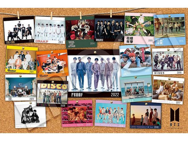 ジグソーパズル: BTS Photo Collection 1000ピース (75 x 50cm)