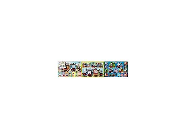 ステップパノラマパズル: きかんしゃトーマス みんなでゴー! (10+15+20ピース)