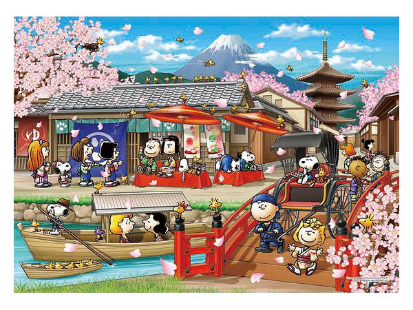 ジグソーパズル: スヌーピー イン ジャパン 2000ピース 38 x 53cm