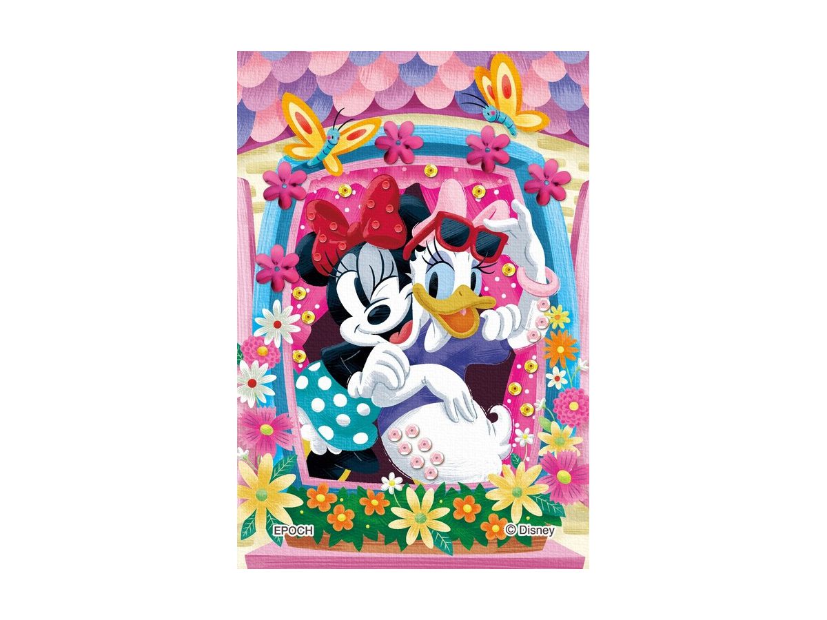 ディズニー (パズルデコレーション): Window -Minnie and Daisy- 70P (10 x 14.7cm)