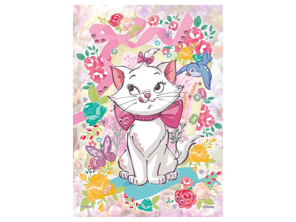 パズルデコレーション: Botanical Disney Marie 108P (18.2 x 25.7cm)