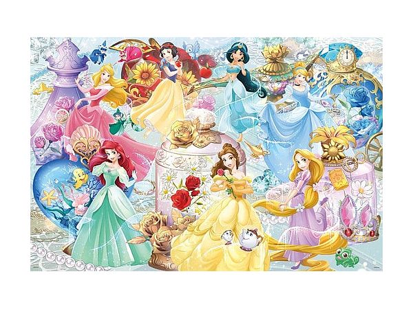 ジグソーパズル: Herbarium/ Disney Princess (ディズニープリンセス) 1000p (50 x 75cm)