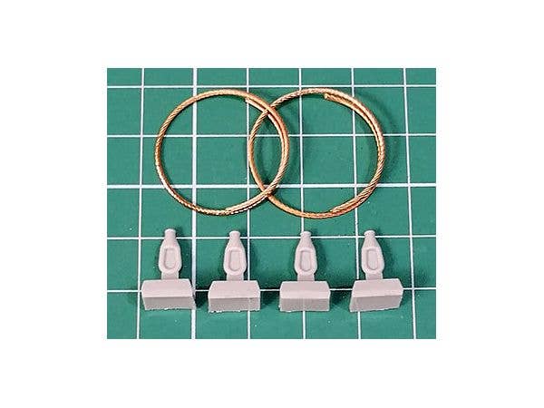 1/48 WWII 露/ソ IS-2/IS-3スターリン重戦車用牽引ケーブルセット