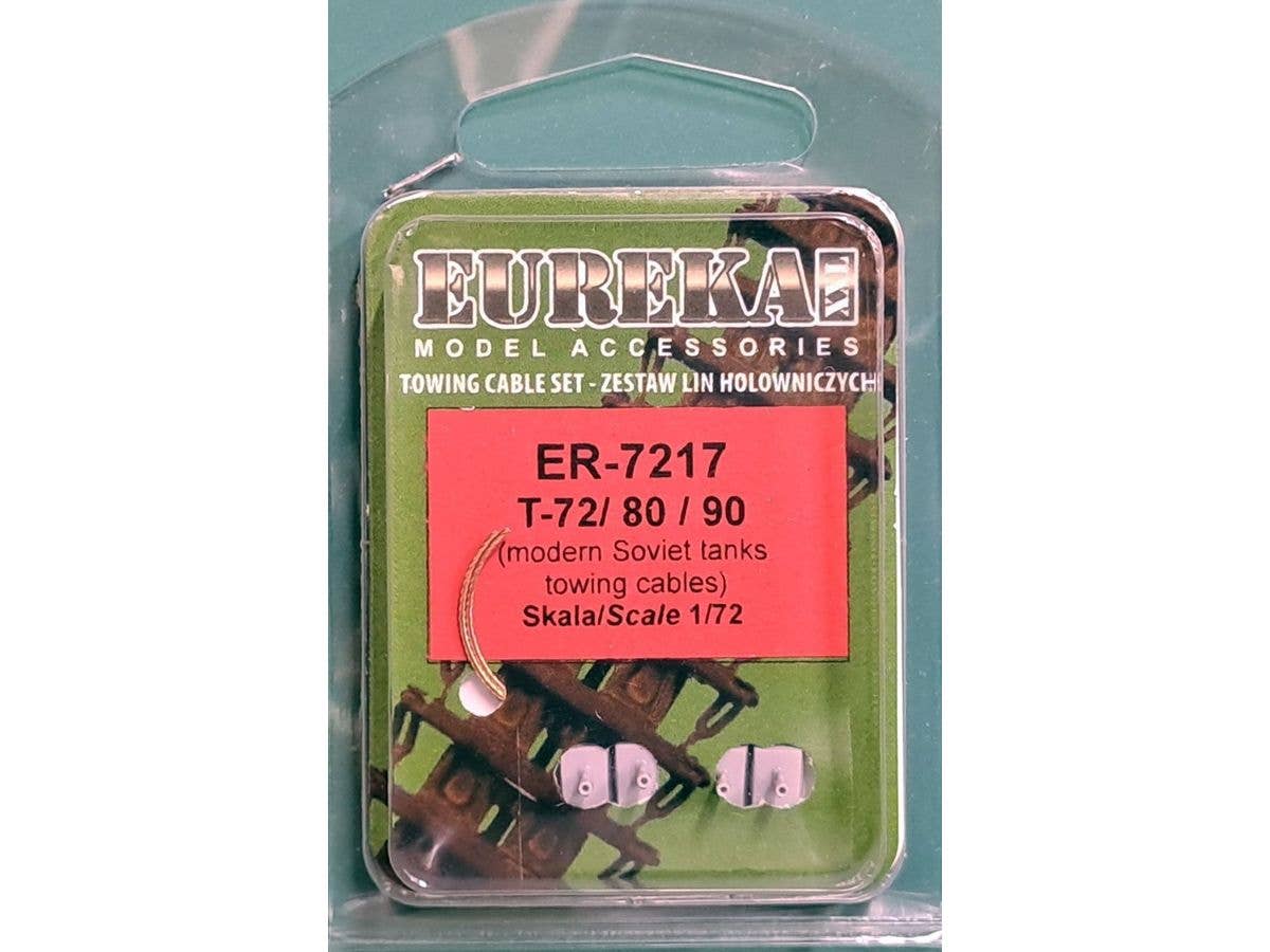 1/72 現用 露/ソ 現用戦車(T-72/T-80/T-90)用牽引ケーブルセット