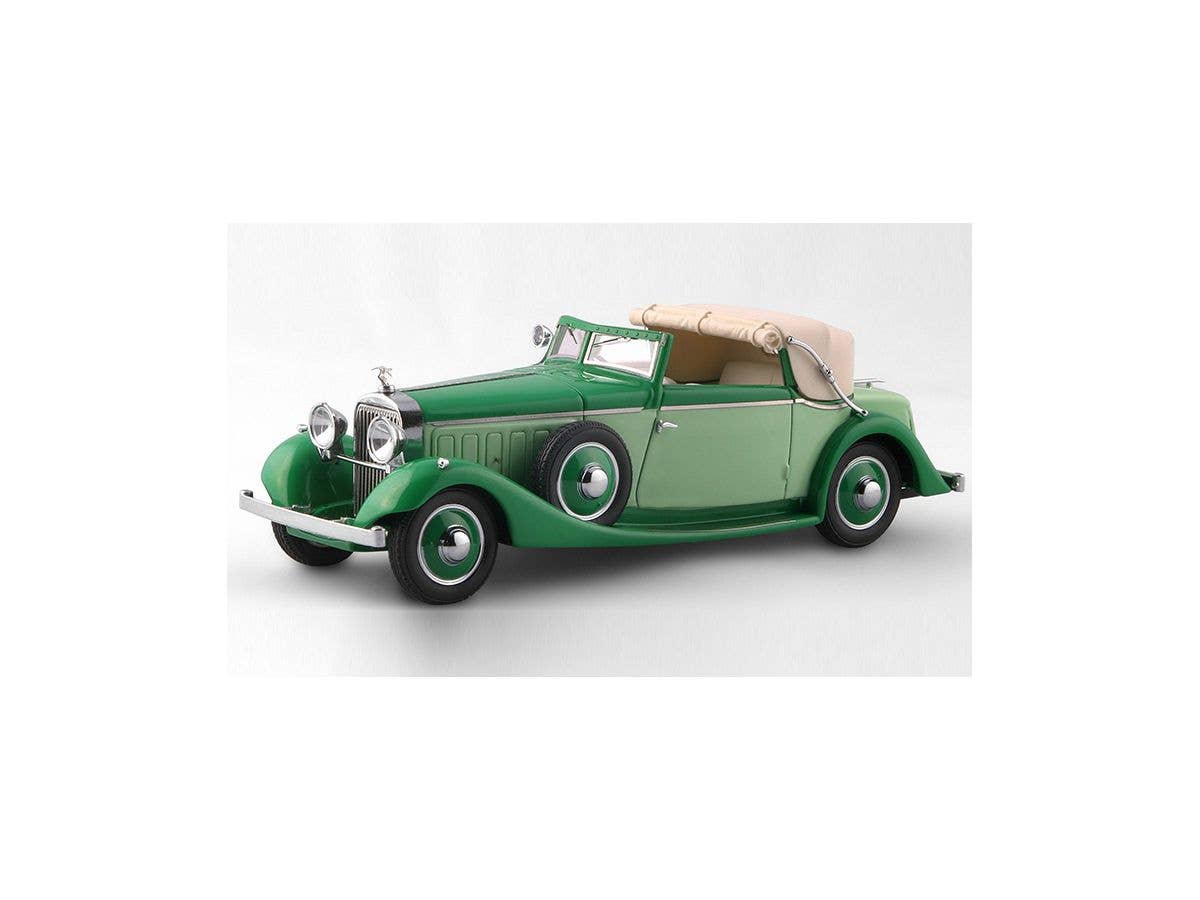 1/43 1934 イスパノ・スイザ J12 ドロップヘッドクーペ フェルンデズ&ダリン (パリ)(幌1/2開)(ツートングリーン)