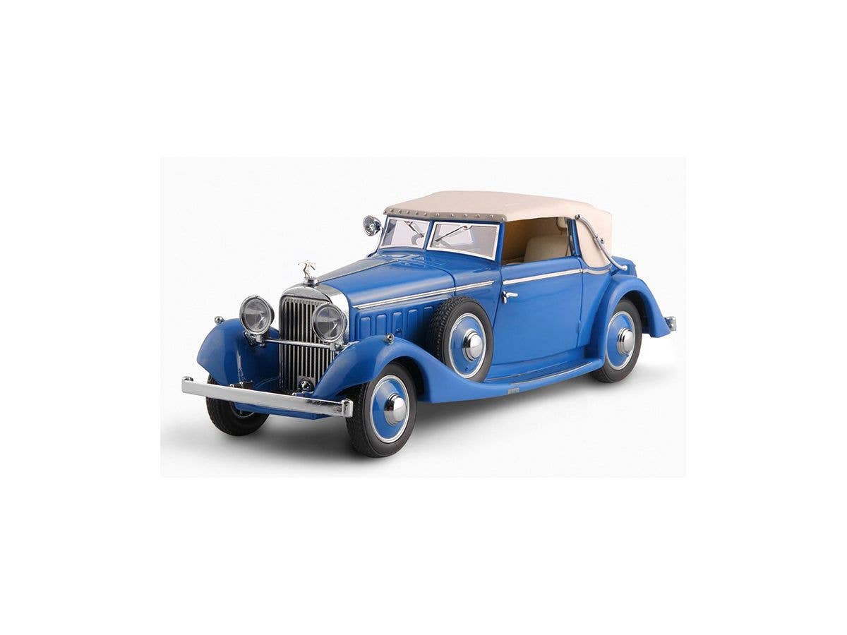 1/43 1934 イスパノ・スイザ J12 ドロップヘッドクーペ フェルンデズ&ダリン (パリ)(幌閉)(ブルー)