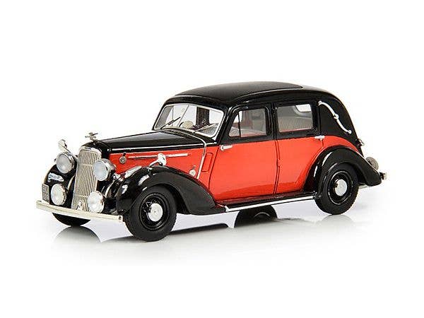 1/43 1938年 ハンバー スーパー スナイプ サルーン サイドウィンドー2枚タイプ (ブラック/レッド)