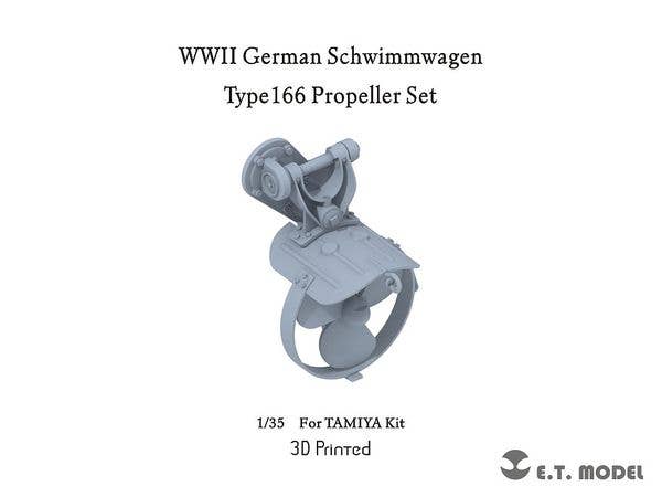 1/35 WWII ドイツ シュビムワーゲン166型用スクリューセット(タミヤ用)