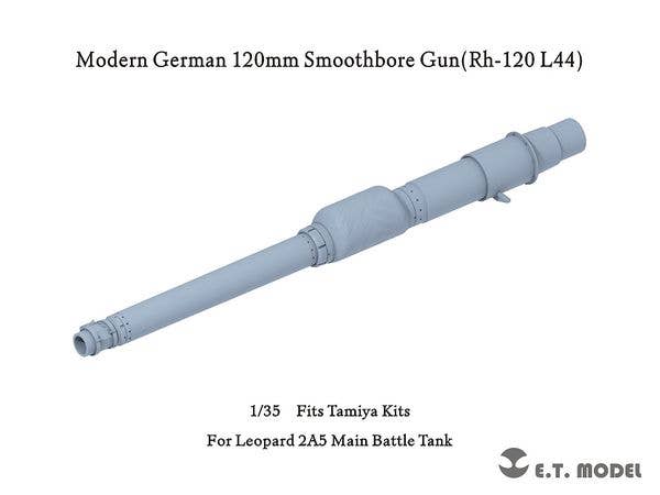 1/35 現用 ドイツ レオパルド2A5主力戦車 120mm Rh-120 L/44滑腔砲 砲身 (タミヤ用)