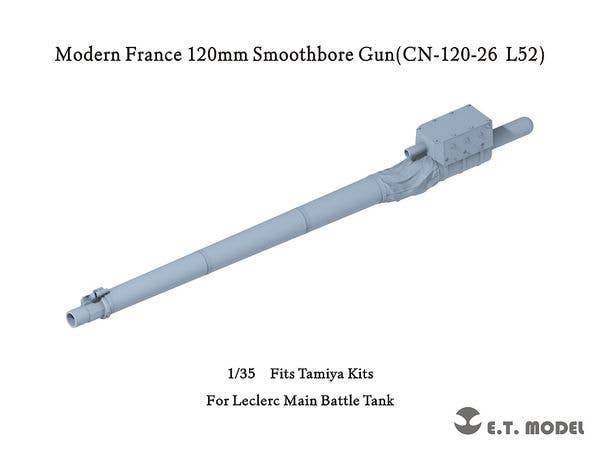 1/35 現用 フランス ルクレール主力戦車 120mm CN120-26 L/52滑腔砲 砲身 (タミヤ用)