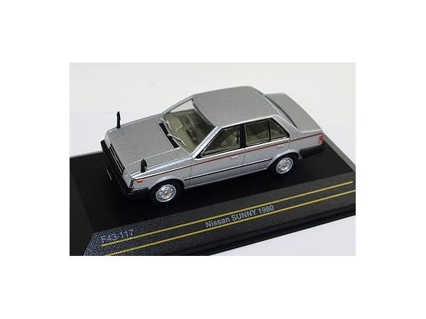 1/43 日産 サニー 1980 シルバー