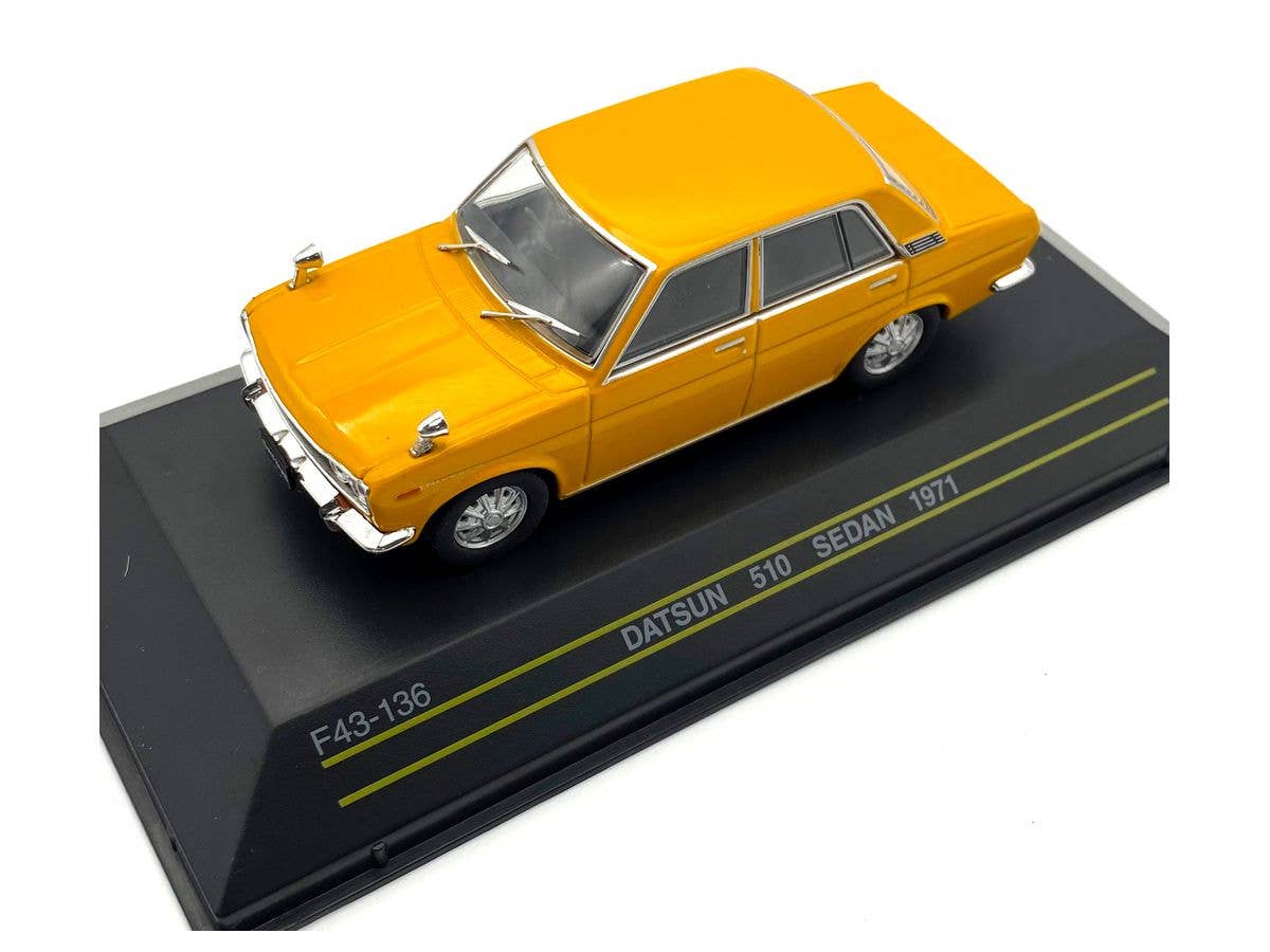 1/43 ダットサン 510 セダン 71イエロー F43136