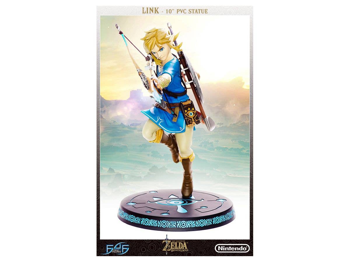 ゼルダの伝説 ブレス オブ ザ ワイルド: リンク 10インチ PVCスタチュー