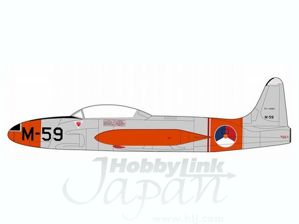 1/72 T-33A オランダ空軍 TVO飛行隊 1960年後期