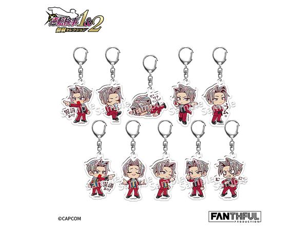 逆転検事 FP017AAI2025 ちびキャラアクリルキーチェーン 1Box 10pcs