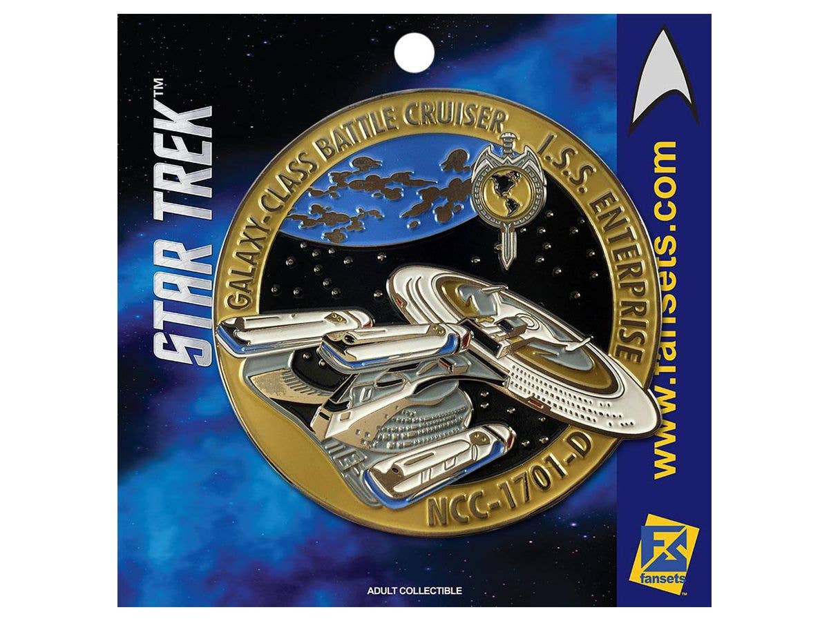 スタートレック I.S.S. エンタープライズ NCC-1701-D ピンズ