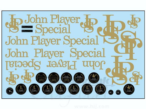 1/12 ロータス 72D 追加デカール (タミヤ用)