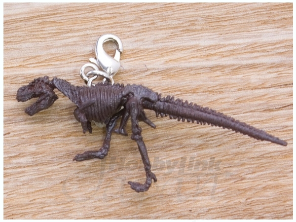 リアルフィギュアストラップ ティラノサウルス スケルトン