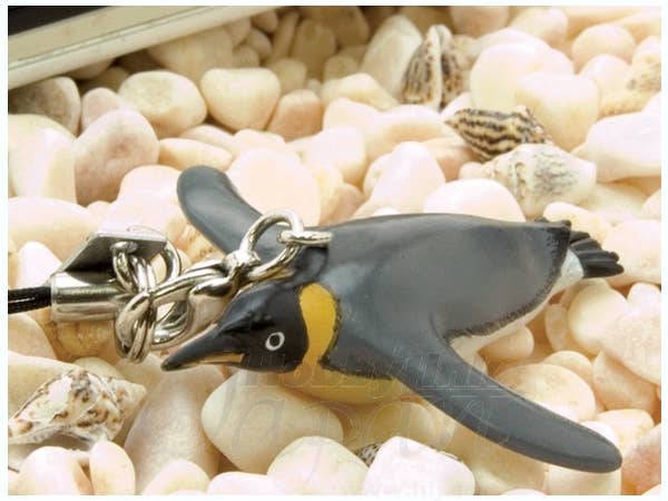 リアルフィギュア ストラップ キングペンギン
