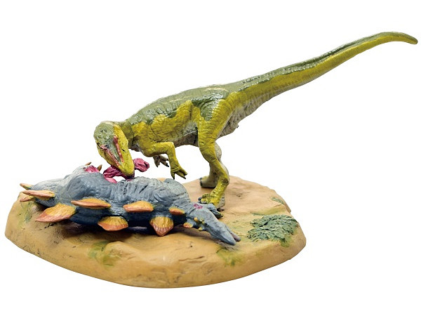 アロサウルス VS. ステゴサウルス ミニモデル