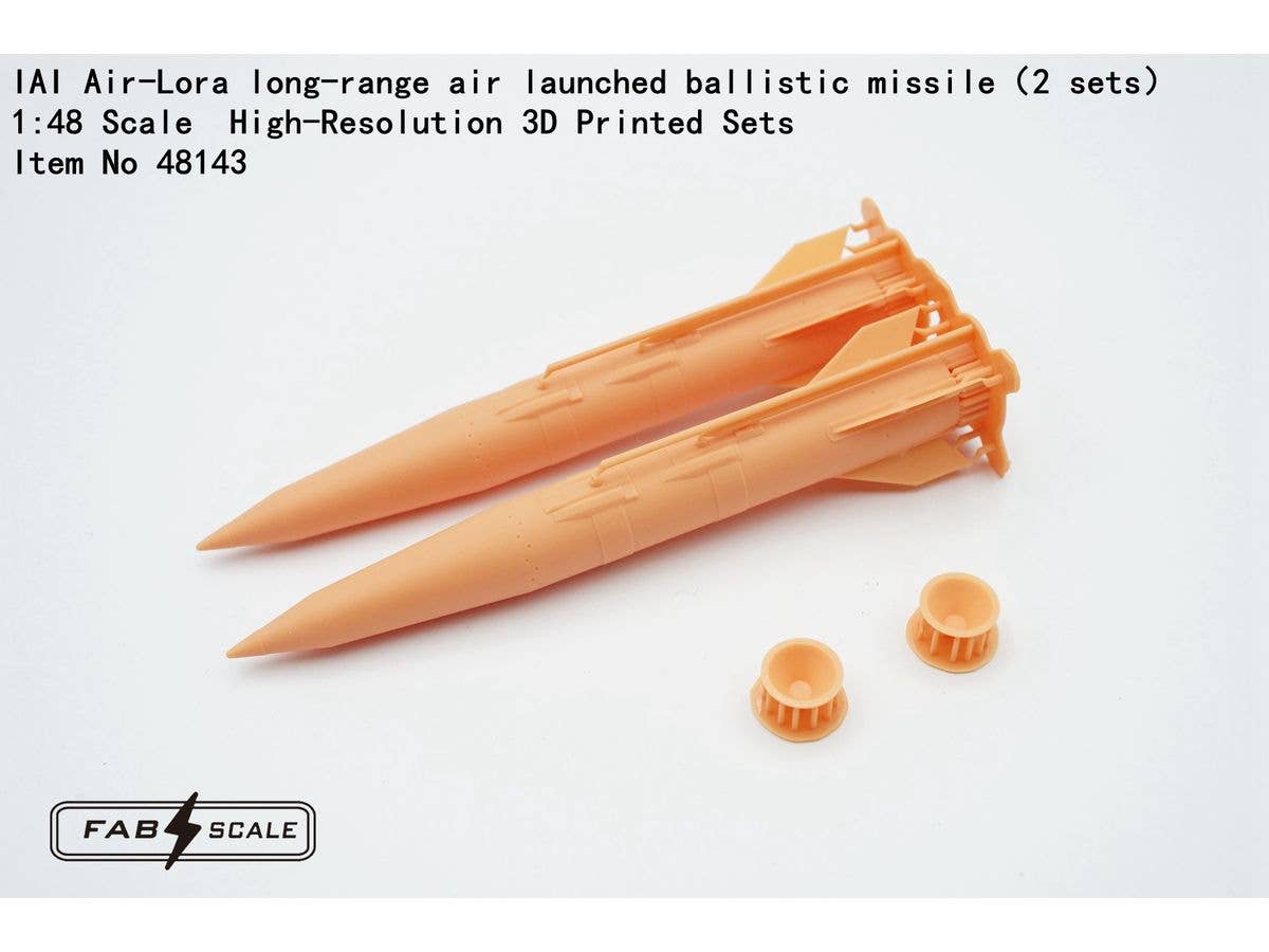 1/48 IAI AIR-LORA 長距離空中発射弾道ミサイル (2セット入り)