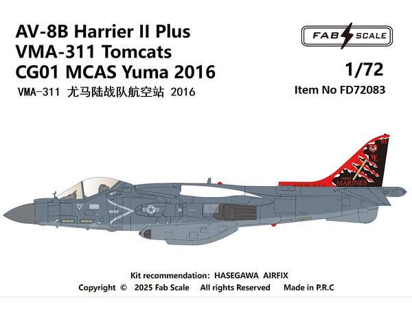 1/72 AV-8B+ VMA-311 2016年