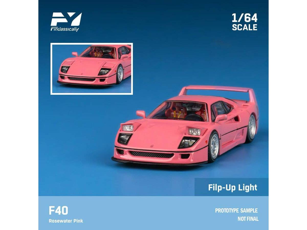 1/64 F40 Rosewater Pink