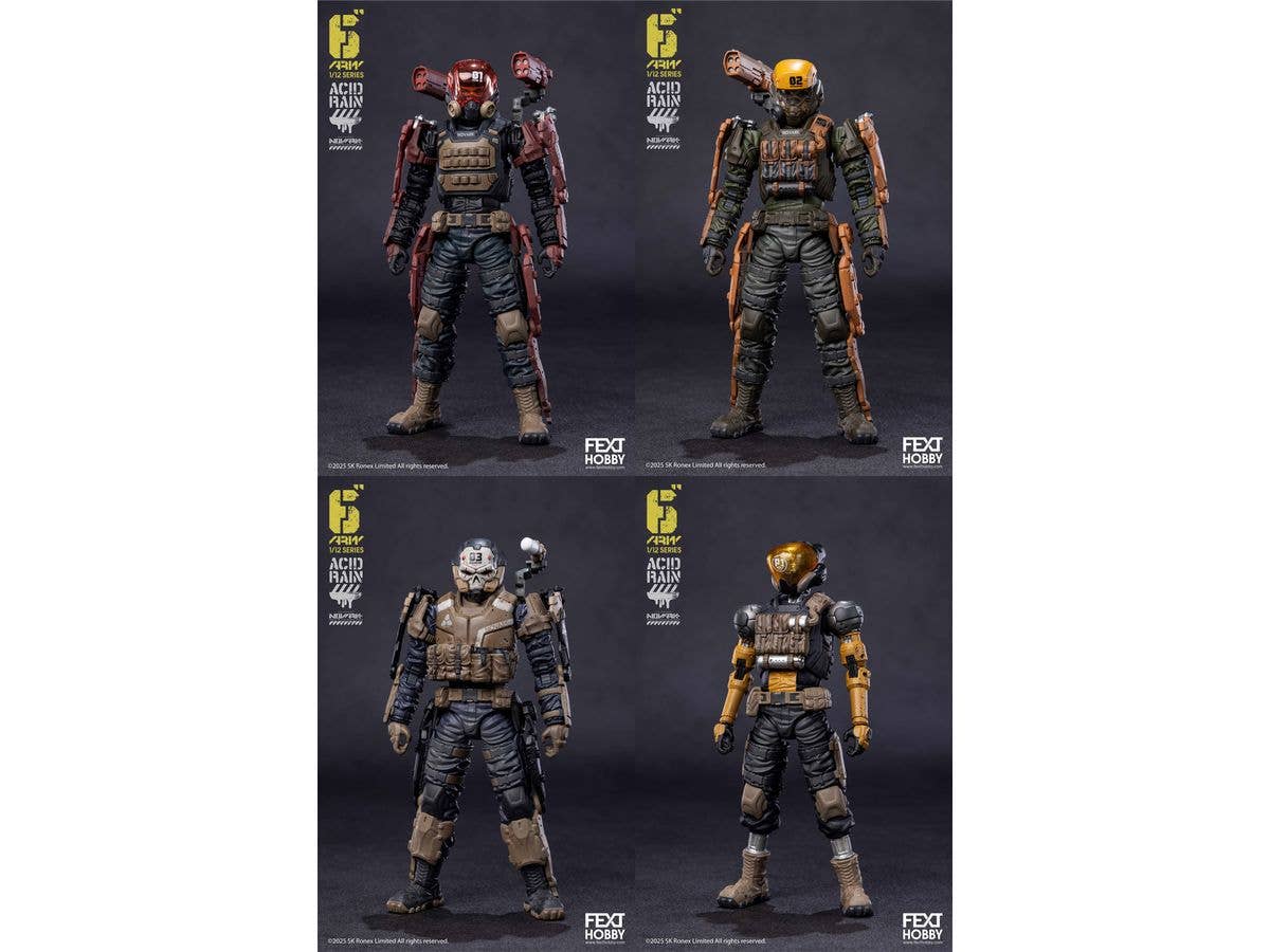 1/12 ACID RAIN NOVARK - FXH-AR 001-004(4種アソート)