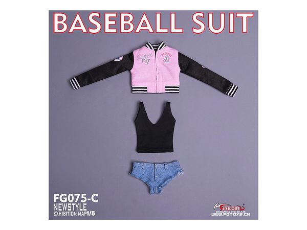 1/6 野球ガールコスチュームC ピンク