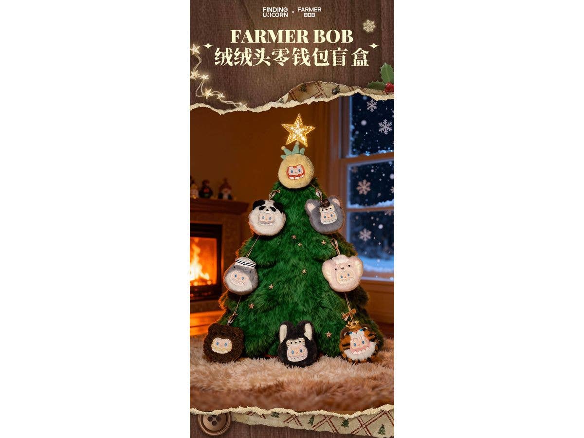 FARMER BOB もふもふ頭シリーズ トレーディングプラッシュ 1Box 6pcs