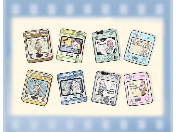 FARMER BOB フラッシュバックシリーズ トレーディングピンバッジ 1Box 6pcs
