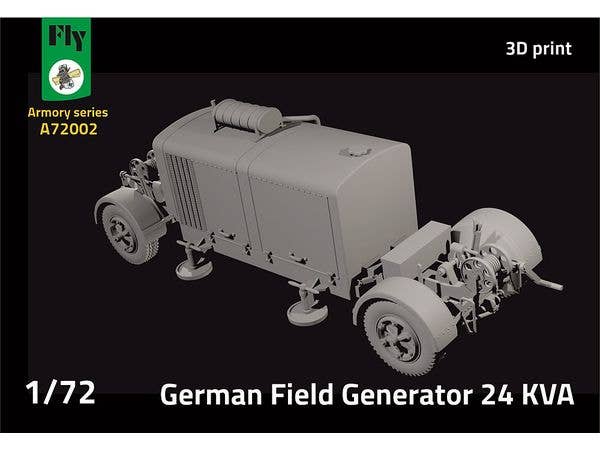 1/72 WW.II ドイツ SW-34 150cmサーチライト用24kw発電機w/トレーラー