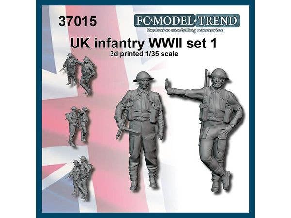 1/35 WWII イギリス歩兵セット #1 (2体入)